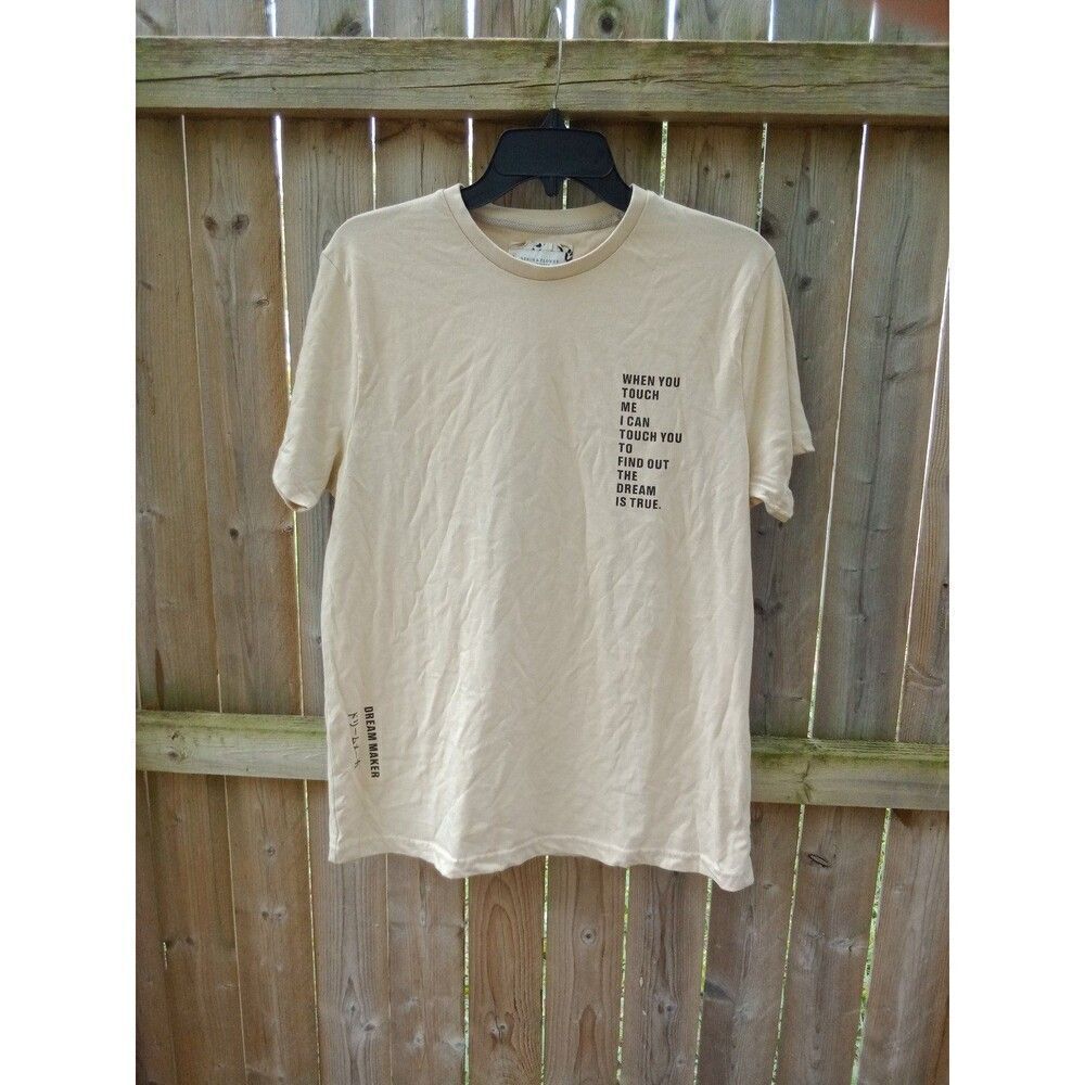 240 T-Shirt denim & flower ricky singh tan men's large